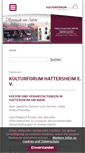 Mobile Screenshot of kulturforum.de