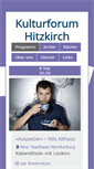 Mobile Screenshot of kulturforum.ch